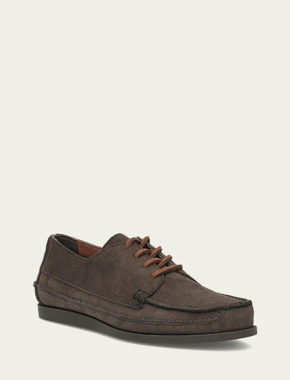 FRYE Men's Storm Grey Mason Field Moc Loafers