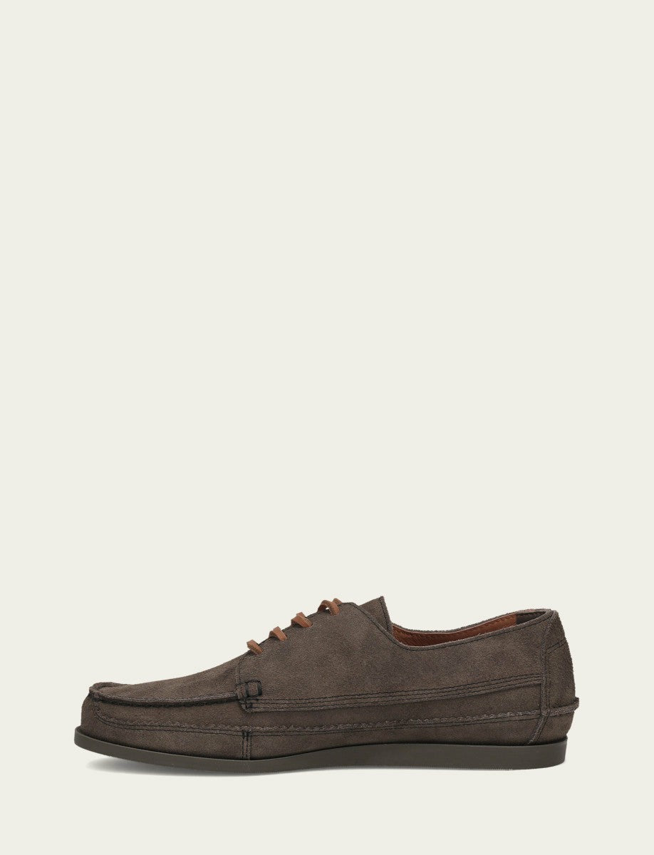 FRYE Men's Storm Grey Mason Field Moc Loafers