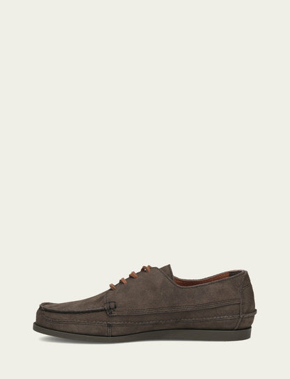 FRYE Men's Storm Grey Mason Field Moc Loafers