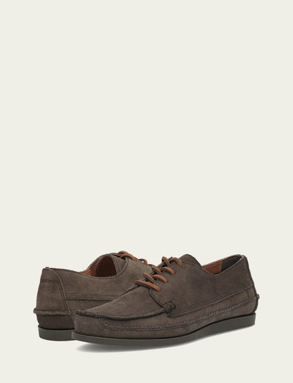 FRYE Men's Storm Grey Mason Field Moc Loafers