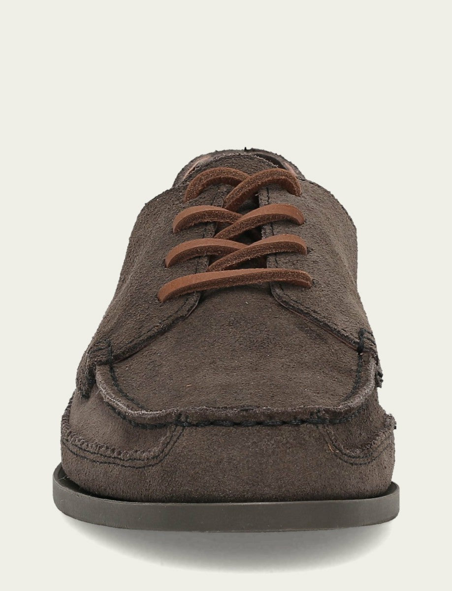 FRYE Men's Storm Grey Mason Field Moc Loafers