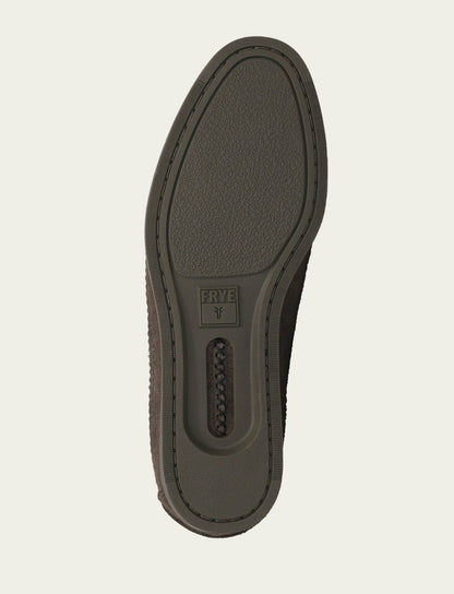 FRYE Men's Storm Grey Mason Field Moc Loafers