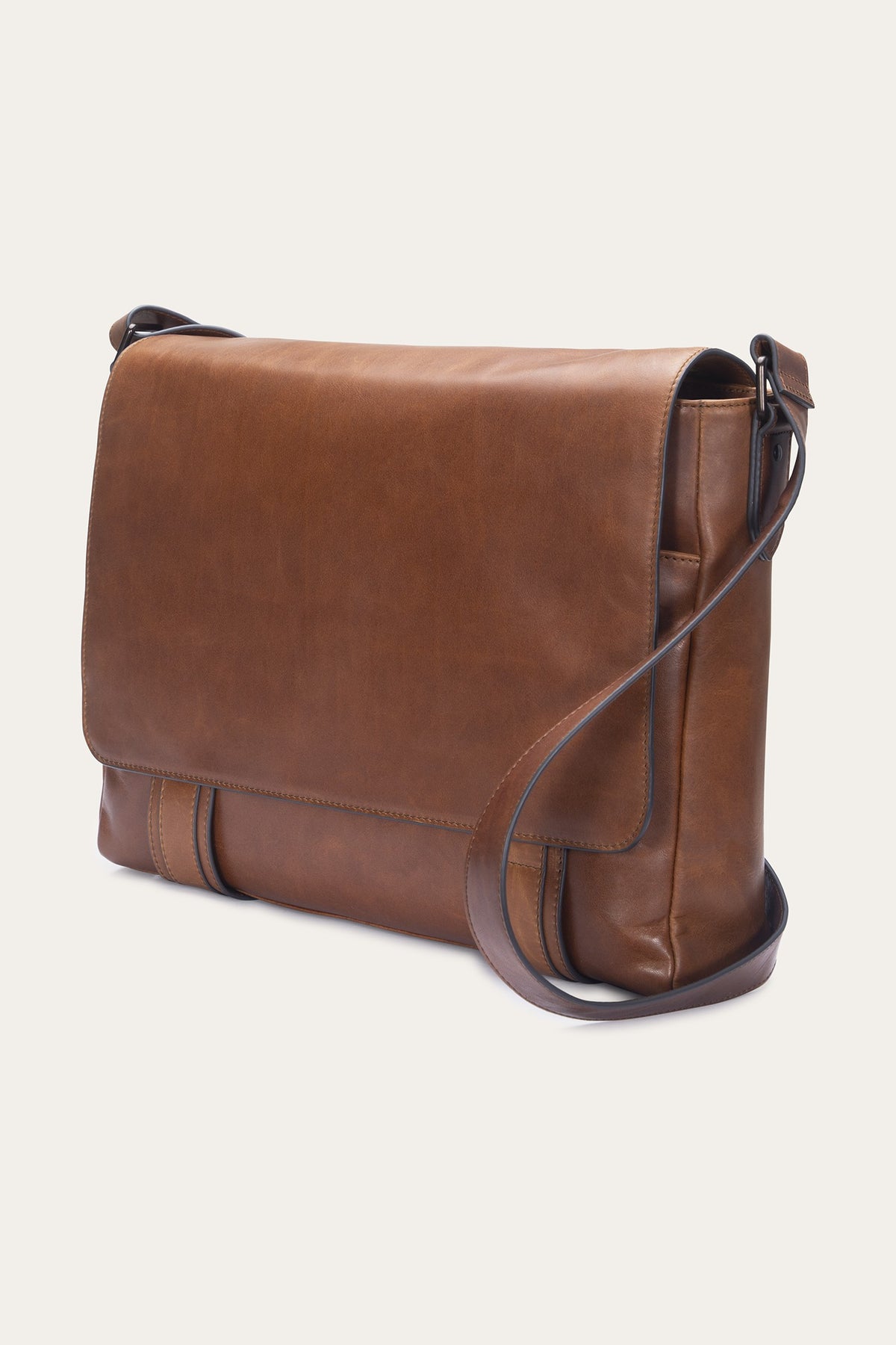 FRYE Men's Cognac Logan Messenger Bag