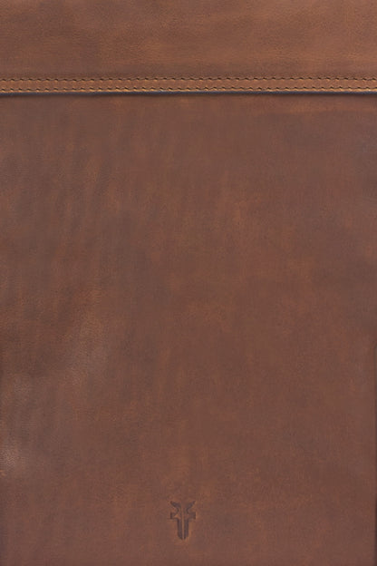 FRYE Men's Cognac Logan Messenger Bag