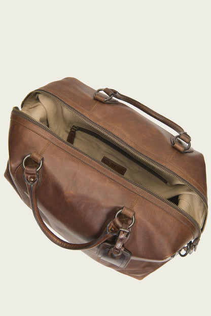FRYE Logan Dark Brown Overnight