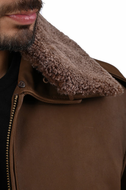 FRYE Brown Angus Jacket