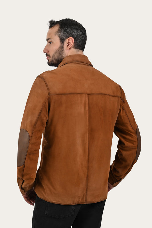 FRYE Light Brown Prescott Jacket