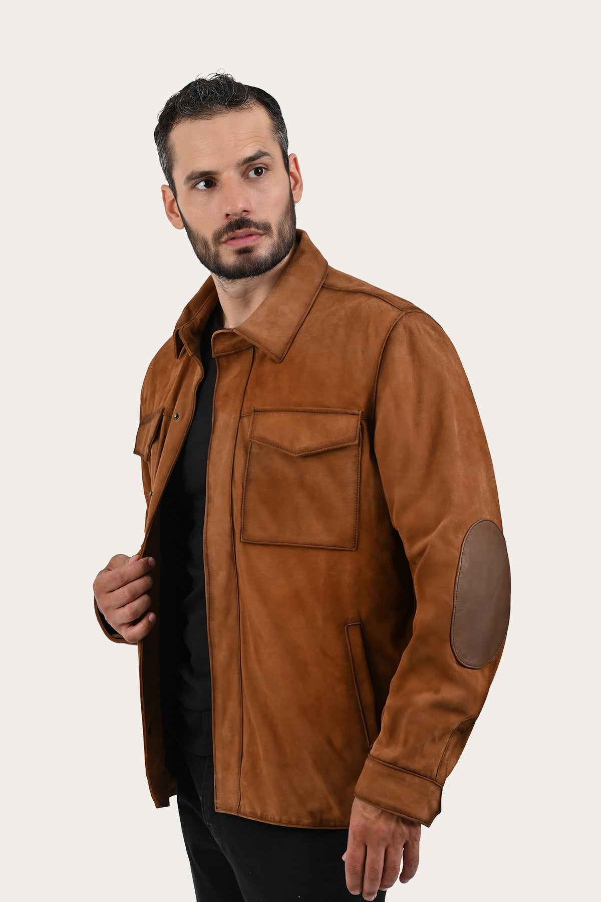 FRYE Light Brown Prescott Jacket