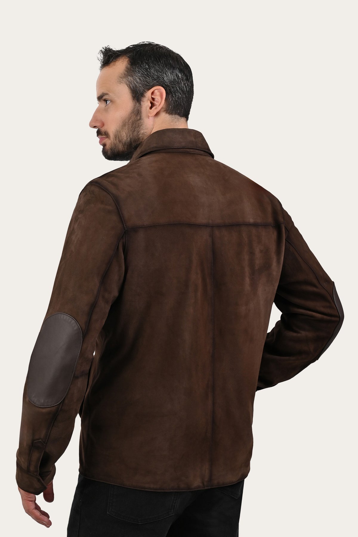 FRYE Dark Brown Prescott Jacket