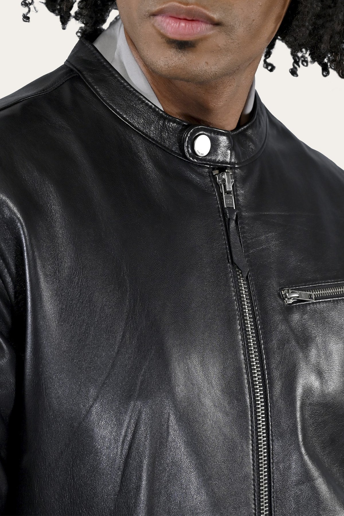 FRYE Men's Black Wyoming Racing Jacket